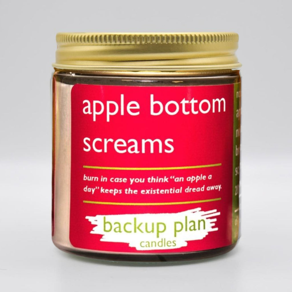 Apple Bottom Screams Candle Backup Plan Candles Home - Candles