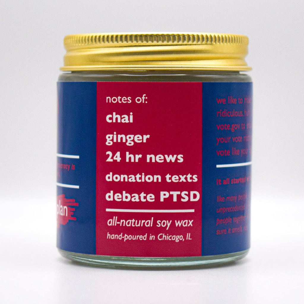 Election Anxiety Candle Backup Plan Candles Home - Candles