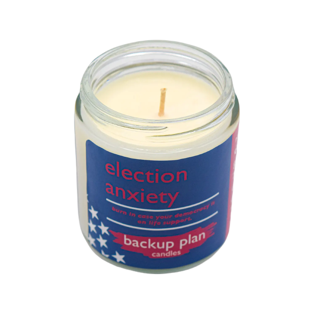 Election Anxiety Candle Backup Plan Candles Home - Candles