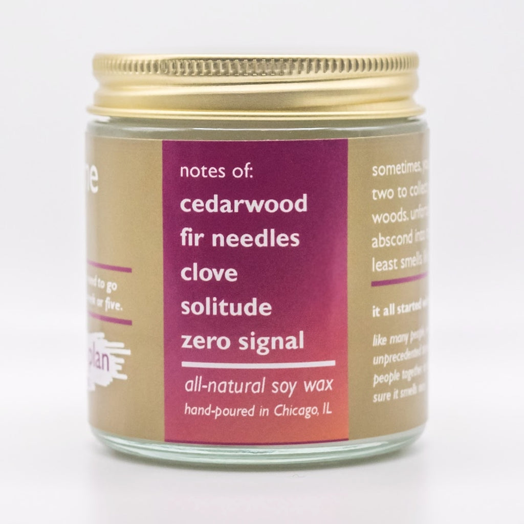 Leave Me Alone Candle Backup Plan Candles Home - Candles