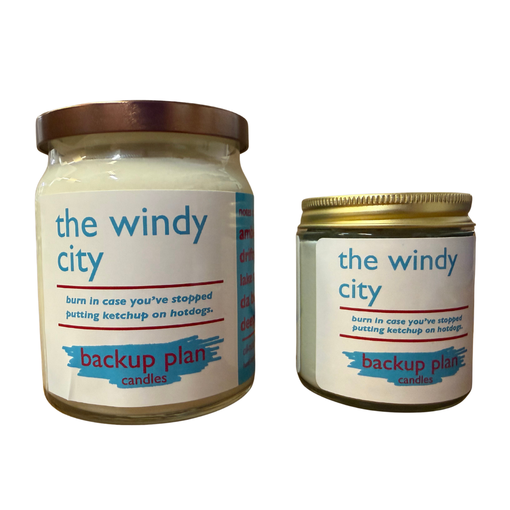 The Windy City Candle Backup Plan Candles Home - Candles