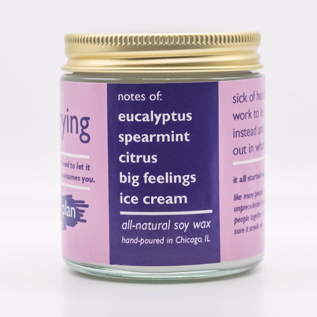 Ugly Crying Candle Backup Plan Candles Home - Candles