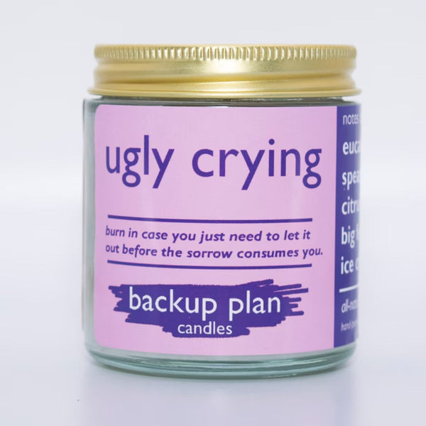 Ugly Crying Candle Backup Plan Candles Home - Candles
