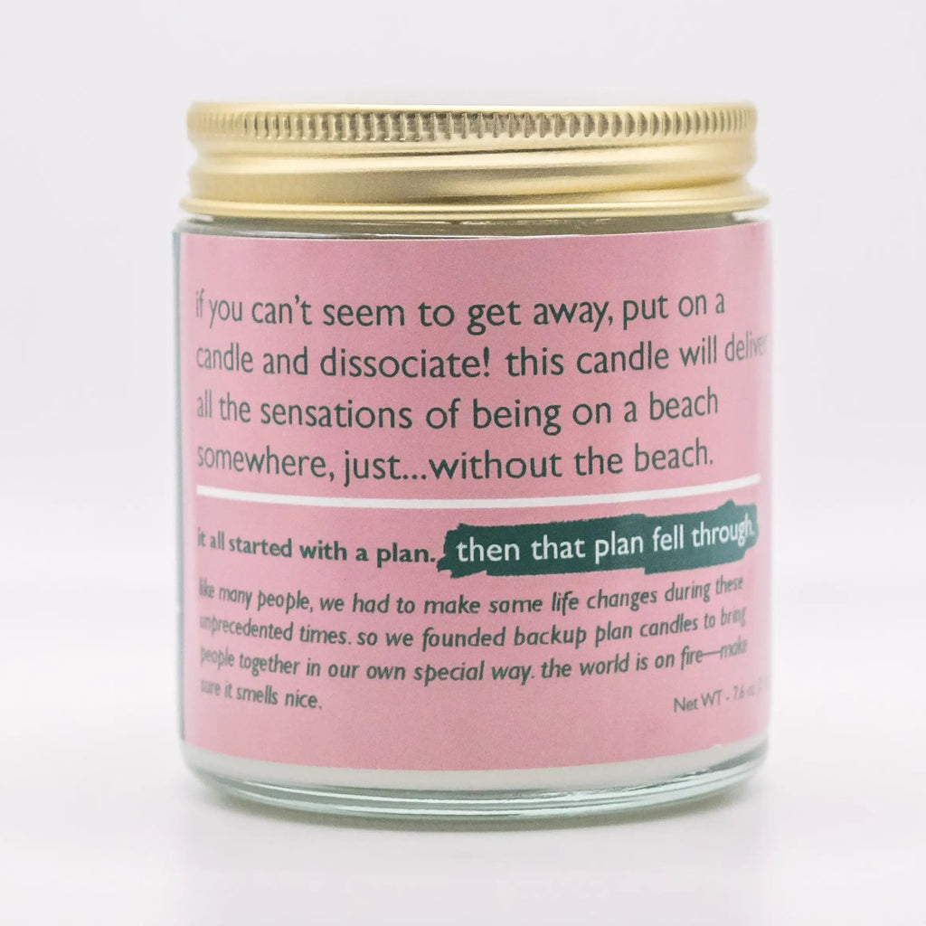 Vacation I Can't Afford Candle Backup Plan Candles Home - Candles