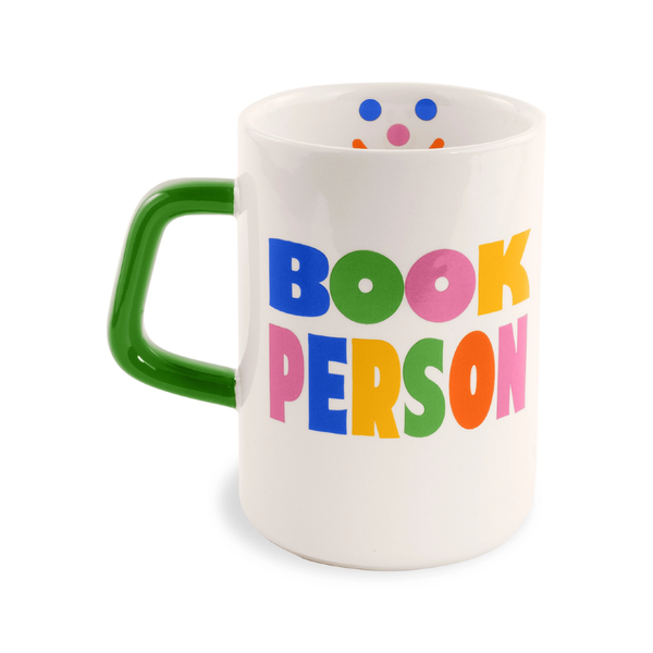 Book Person Hot Stuff Ceramic Mug Ban.do Home - Mugs & Glasses