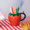 Strawberry Ceramic Mug Ban.do Home - Mugs & Glasses