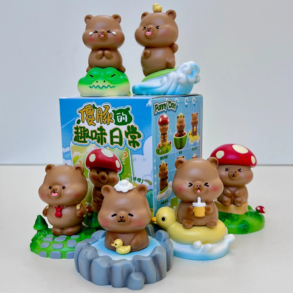 Capybara Playmates - Blind Box BCmini Toys & Games