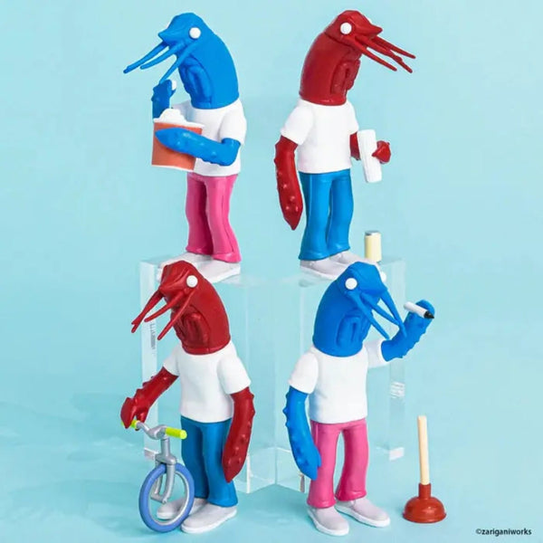 Shrimp Boyz Zarigani Figurines Blind Box BCmini Toys & Games