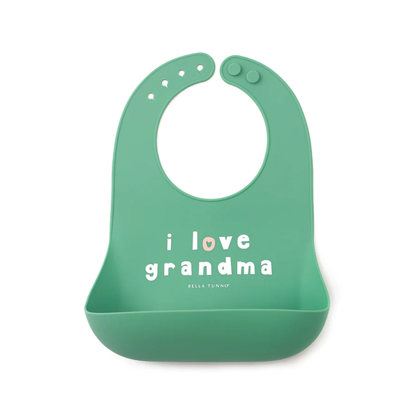 I Love Grandma Wonder Bib Bella Tunno Baby & Toddler - Nursing & Feeding - Bibs & Burp Cloths