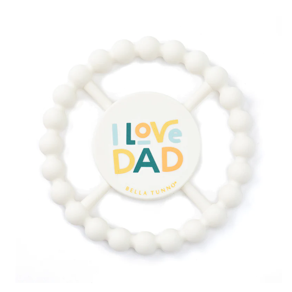 I Love Dad Happy Teether Bella Tunno Baby & Toddler - Pacifiers & Teethers