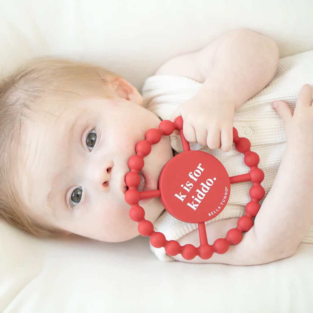 K Is For Kiddo Happy Teether Bella Tunno Baby & Toddler - Pacifiers & Teethers