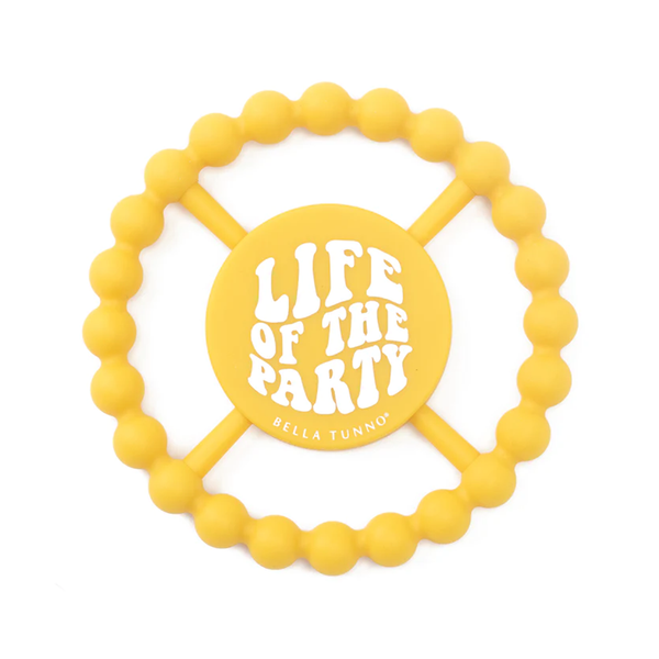 Life Of The Party Happy Teether Bella Tunno Baby & Toddler - Pacifiers & Teethers
