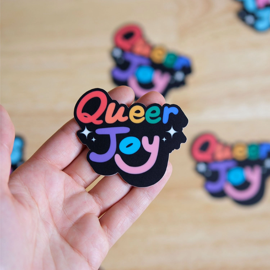 Queer Joy Sticker Biancas Design Shop Impulse - Decorative Stickers