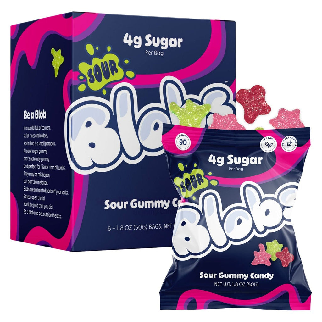 Blobs Mixed Sour Gummy Candy Blobs Candy, Chocolate & Gum