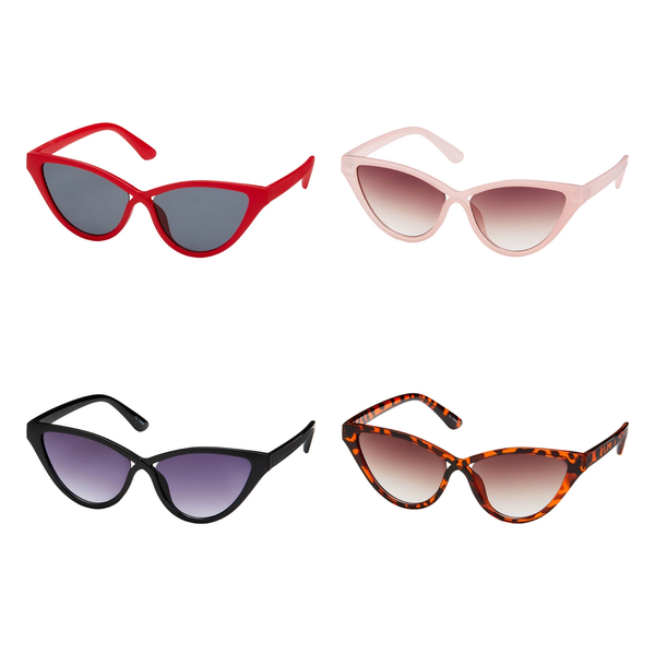 Cintage Cat Eye Sunglasses - Adult Blue Gem Sunglasses Apparel & Accessories - Summer - Sunglasses