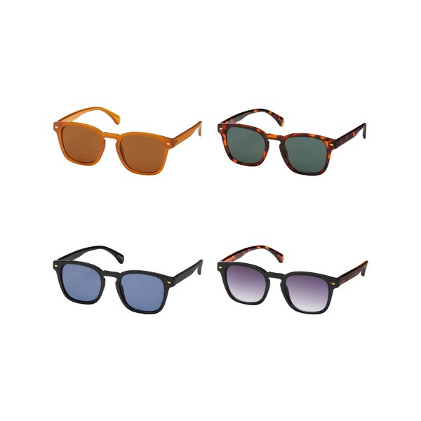 Heritage Iconic Square Sunglasses - Adult Blue Gem Sunglasses Apparel & Accessories - Summer - Sunglasses