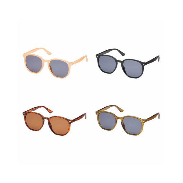 Heritage Modern Round Sunglasses - Adult Blue Gem Sunglasses Apparel & Accessories - Summer - Sunglasses