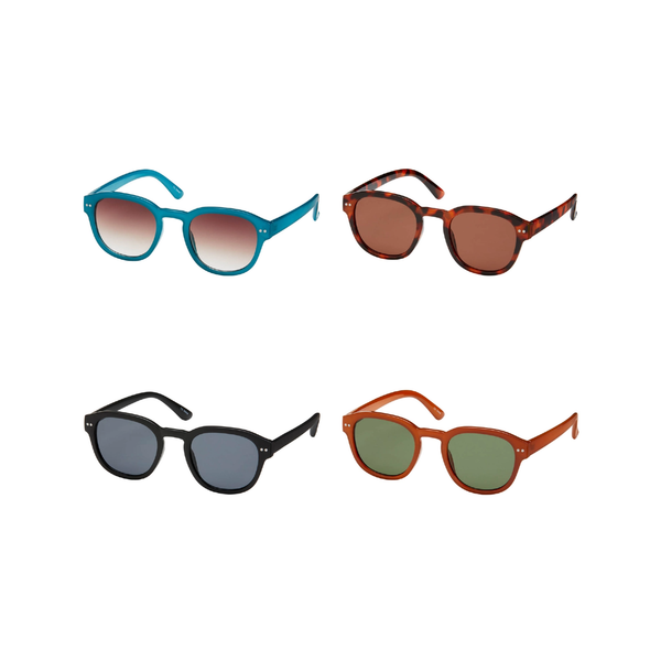Heritage Sleek Square Sunglasses - Adult Blue Gem Sunglasses Apparel & Accessories - Summer - Sunglasses