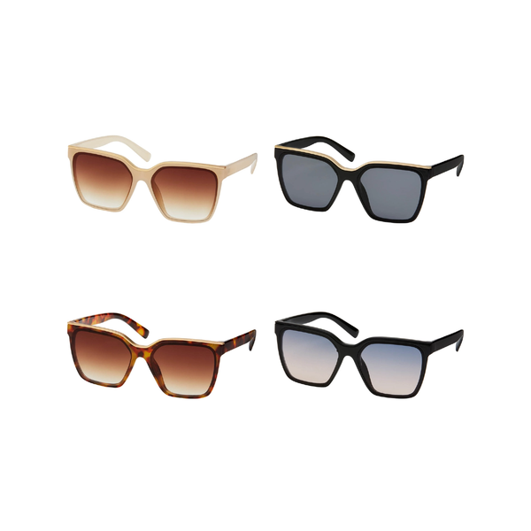 Jade Designer Oversized Sunglasses - Adult Blue Gem Sunglasses Apparel & Accessories - Summer - Sunglasses
