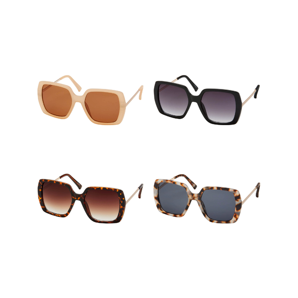 Jade Designer Square Sunglasses - Adult Blue Gem Sunglasses Apparel & Accessories - Summer - Sunglasses