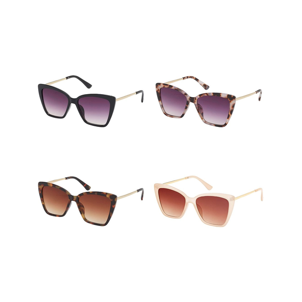 Jade Elevated Cat Eye Sunglasses - Adult Blue Gem Sunglasses Apparel & Accessories - Summer - Sunglasses