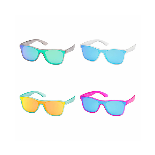 Pop Color Mirror Frames Sunglasses - Kids Blue Gem Sunglasses Apparel & Accessories - Summer - Sunglasses