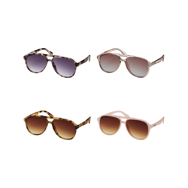 Rose Large Aviator Sunglasses - Adult Blue Gem Sunglasses Apparel & Accessories - Summer - Sunglasses