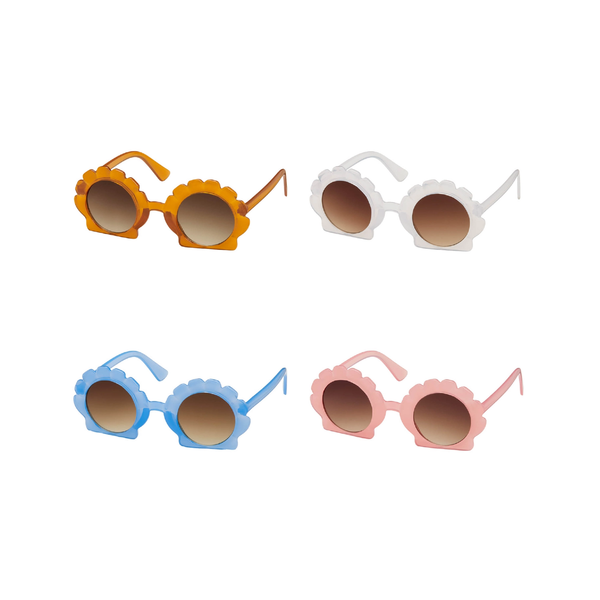 Seashell Sunglasses - Kids Blue Gem Sunglasses Apparel & Accessories - Summer - Sunglasses