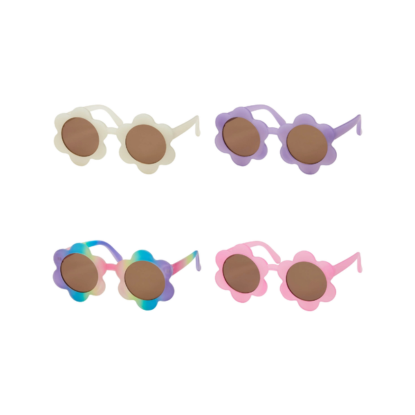 Spring Flower Frame Sunglasses - Kids Blue Gem Sunglasses Apparel & Accessories - Summer - Sunglasses
