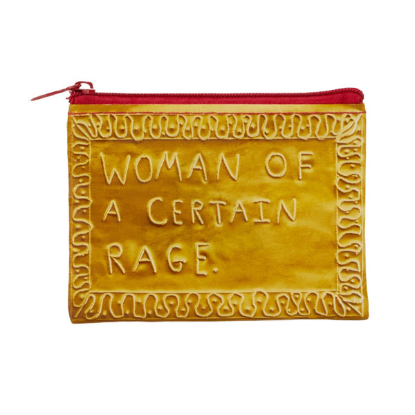 Woman Certain Rage Coin Purse Blue Q Apparel & Accessories - Bags - Coin Purses