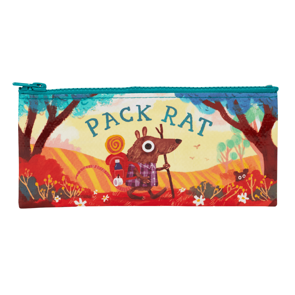 Pack Rat Pencil Case Blue Q Apparel & Accessories - Bags - Pouches & Cases - Pen & Pencil Cases