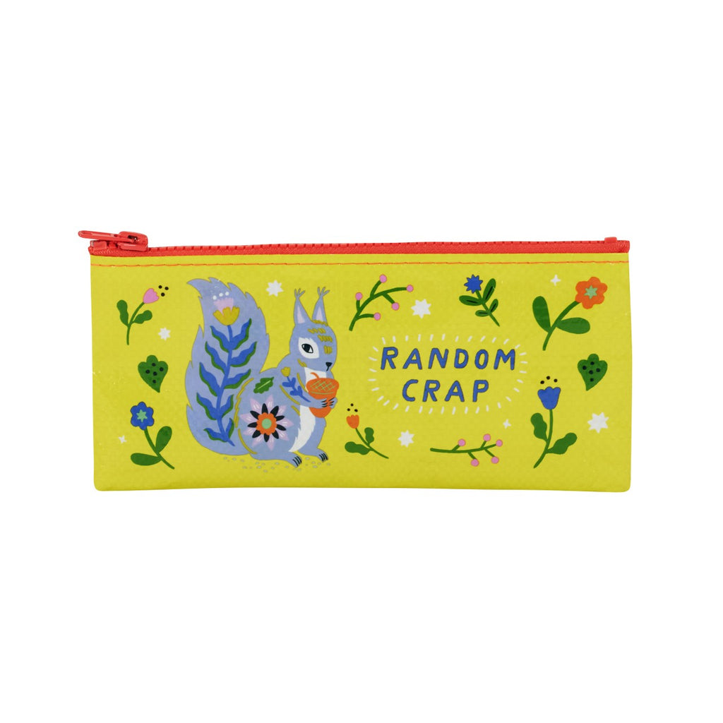 Random Crap Pencil Case Blue Q Apparel & Accessories - Bags - Pouches & Cases - Pen & Pencil Cases