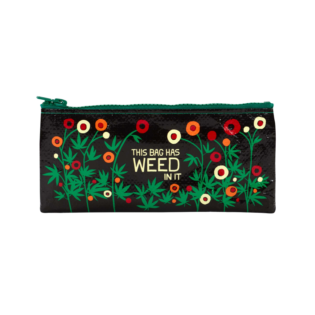 This Bag Has Weed In It Pencil Case Blue Q Apparel & Accessories - Bags - Pouches & Cases - Pen & Pencil Cases