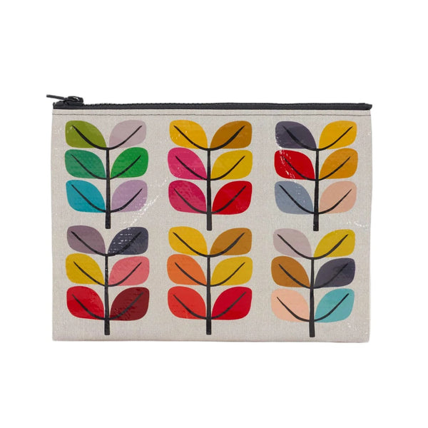 Sprout Zipper Pouch Blue Q Apparel & Accessories - Bags - Pouches & Cases