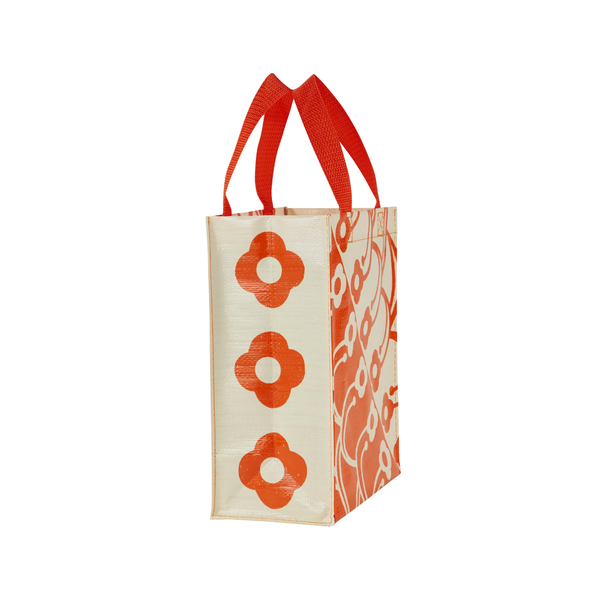 BLQ HANDY TOTE PETAL PRINT Blue Q Apparel & Accessories - Bags - Reusable Shoppers & Tote Bags
