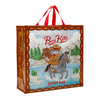 Boss Kitty Shopper Tote Bag Blue Q Apparel & Accessories - Bags - Reusable Shoppers & Tote Bags