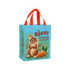 Bunny Hated Carrots Handy Tote Bag Blue Q Apparel & Accessories - Bags - Reusable Shoppers & Tote Bags