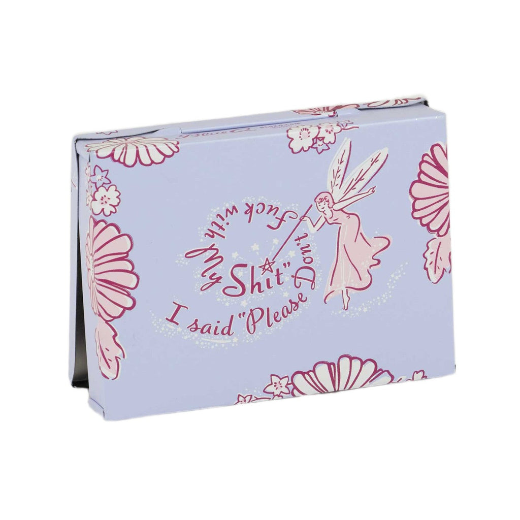 Don't Fuck With My Shit Pocket Box Blue Q Apparel & Accessories