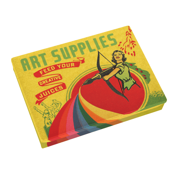 GG630 - Art Supplies Pocket Box Blue Q Apparel & Accessories