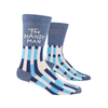 BLQ SOCKS MENS CREW THE HANDYMAN Blue Q Apparel & Accessories - Socks - Adult - Mens