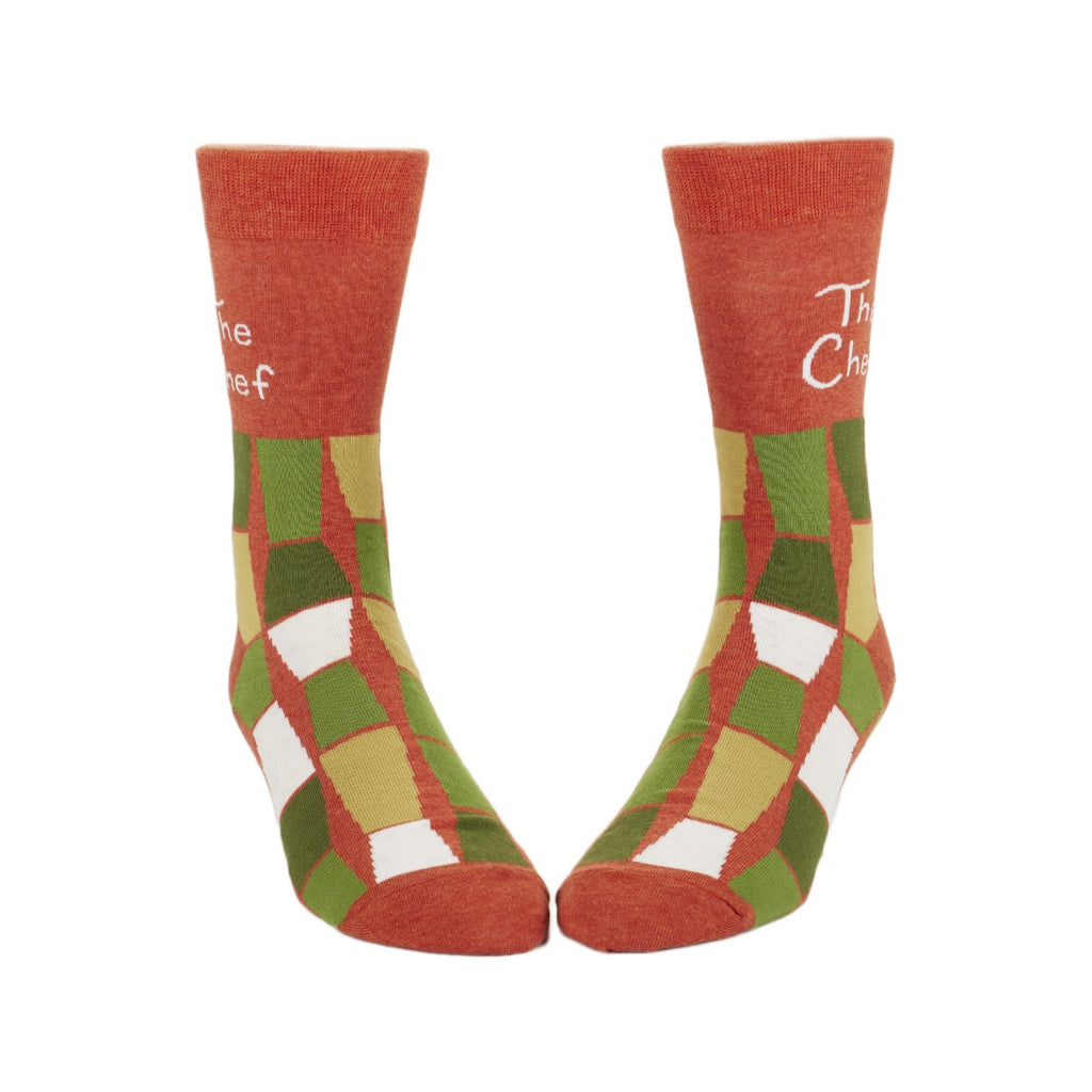 The Chef Crew Socks - Mens Blue Q Apparel & Accessories - Socks - Adult - Mens
