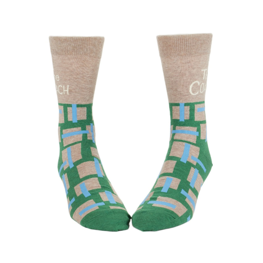 The Coach Crew Socks - Mens Blue Q Apparel & Accessories - Socks - Adult - Mens