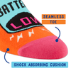 Mom Battery Low Sneaker Socks - Unisex Blue Q Apparel & Accessories - Socks - Adult - Unisex