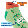 Plant Manager Sneaker Socks - Unisex Blue Q Apparel & Accessories - Socks - Adult - Unisex