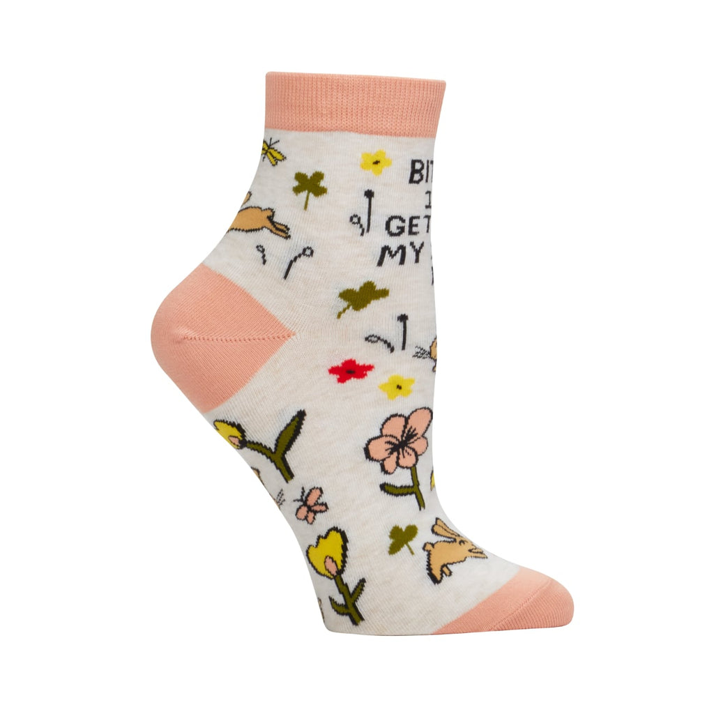 Bitch I'm Getting My Steps In Ankle Socks - Womens Blue Q Apparel & Accessories - Socks - Adult - Womens