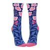 F*cking Delightful Crew Socks - Womens Blue Q Apparel & Accessories - Socks - Adult - Womens