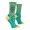 Retired Is Best Crew Socks - Womens Blue Q Apparel & Accessories - Socks - Adult - Womens