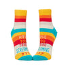 Tried Screaming Ankle Socks - Womens Blue Q Apparel & Accessories - Socks - Adult - Womens
