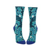 Woman Of The Woods Crew Socks - Womens Blue Q Apparel & Accessories - Socks - Adult - Womens
