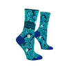 Woman Of The Woods Crew Socks - Womens Blue Q Apparel & Accessories - Socks - Adult - Womens